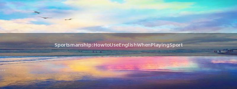 海南米兰体育官网下载：Sportsmanship:Howto