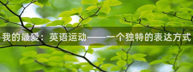 米兰体育官方正版app集团logo：我的最爱：英语运