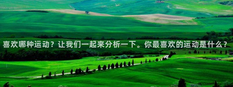 注册米兰体育官方正版app：喜欢哪种运动？让我们一起来分析一
